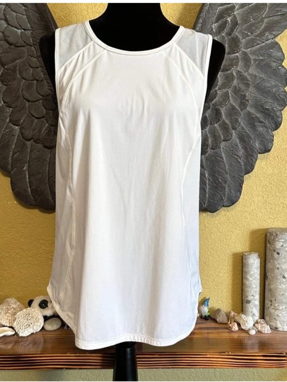 Lululemon Sculpt Tank White 10